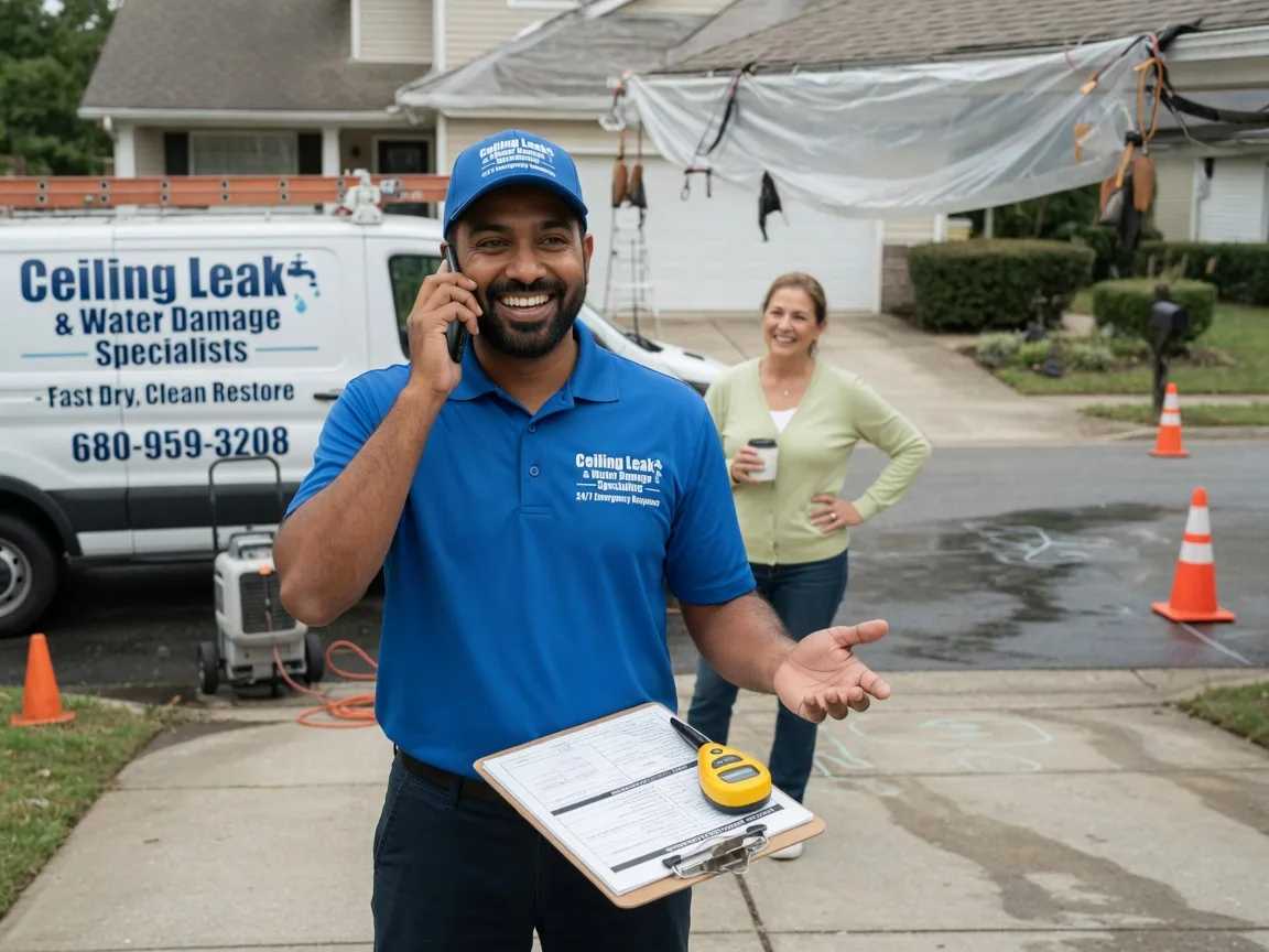 Ceiling Leak Cleanup Nicktown, PA FAQs